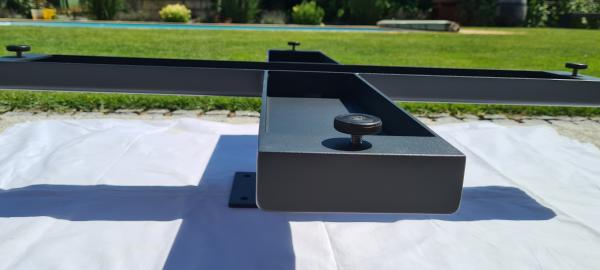 Die Sonne immer im Blick - drehbare Himmelsliege Metallgestell